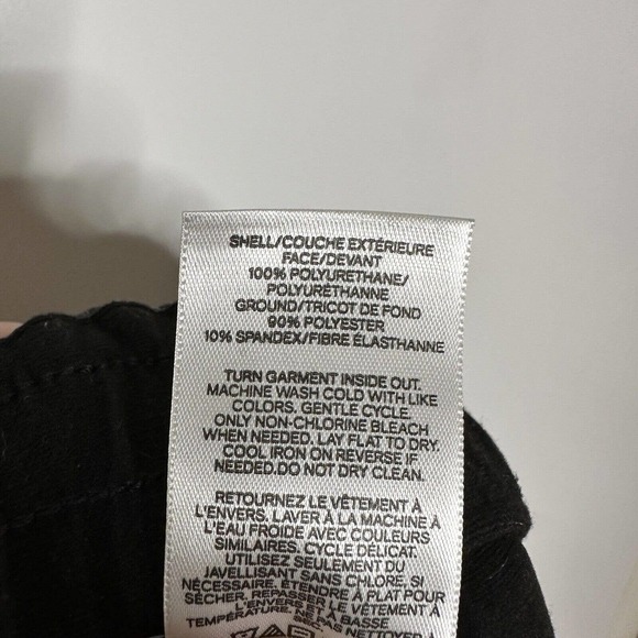 Express High Waisted Faux Leather Pull On Jogger Pants Women's Black Size M - Picture 5 of 5